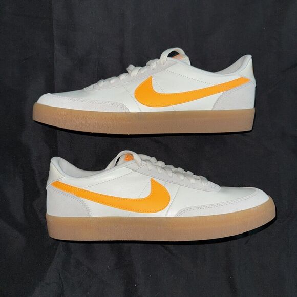 Nike Killshot 2 Leather Sneakers 432997-125 Men’s Size 10 Sail Laser Orange Gum - Picture 4 of 8